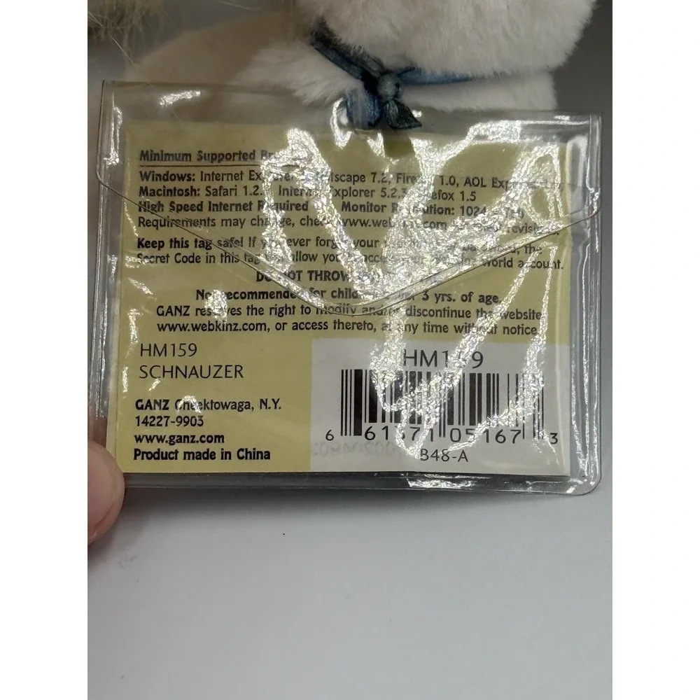 GANZ webkinz schnauzer